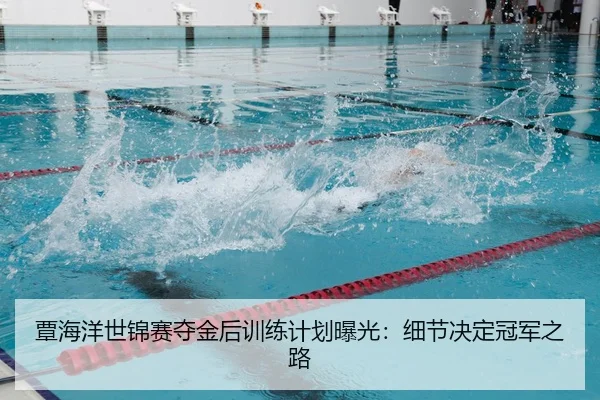 覃海洋世锦赛夺金后训练计划曝光：细节决定冠军之路